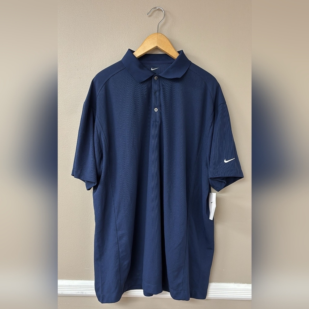 Nike Men's Deep Blue Polo Shirt